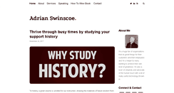Desktop Screenshot of adrianswinscoe.com